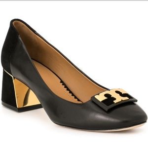 Tory Burch GiGi 55mm Round Toe Pump black size 7.5C